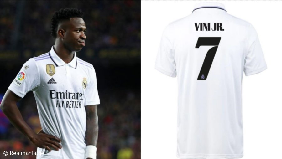 ვინისიუსმა შვიდ ნომრიან მაისურზე უარი განაცხადა - საინტერესო ცნობა