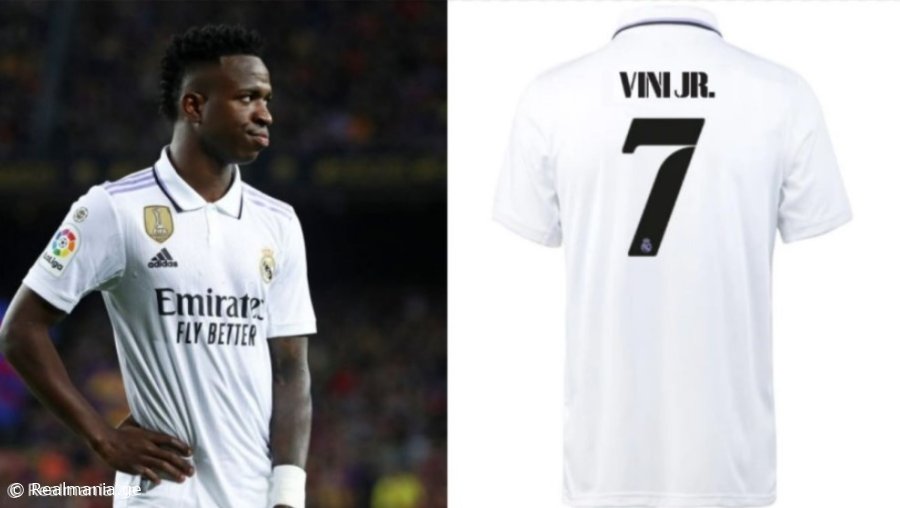 ვინისიუსმა შვიდ ნომრიან მაისურზე უარი განაცხადა - საინტერესო ცნობა