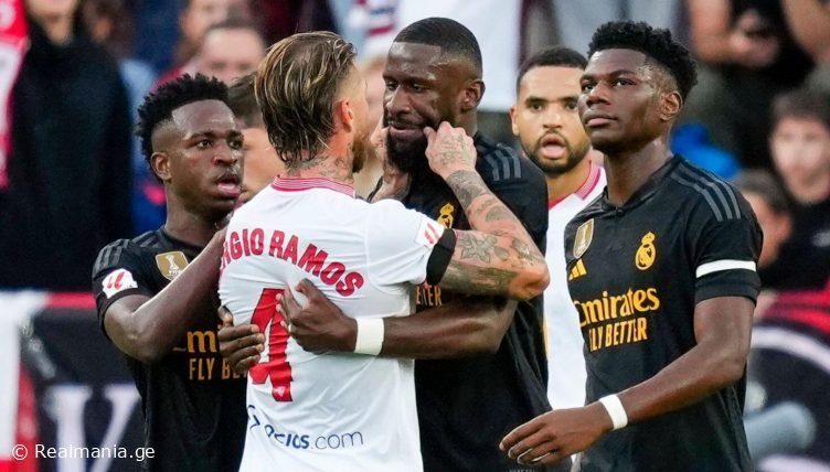 "გარეთ გნახავ" - რა უთხრეს რუდიგერმა და რამოსმა ერთმანეთს