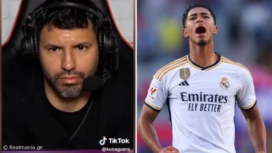 "ხედავთ რამდენად იღბიანია ეს ბელინგემი" - აგუერო ელ კლასიკოს მიმდინარეობისას