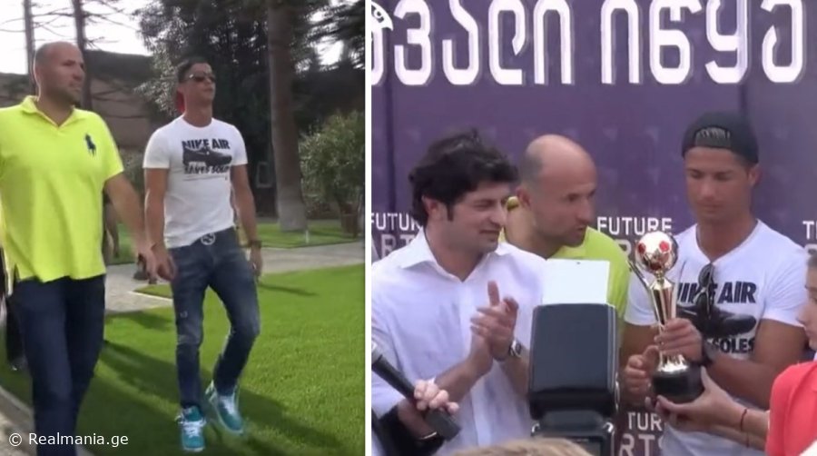 VIDEO: პრიზი რონალდუს ქართველებისგან - გავიხსენოთ კრიშტიანუს ვიზიტი საქართველოში
