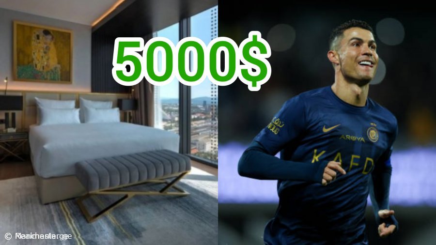 საწყისი ფასი ცნობილია - აუქციონზე იყიდება საწოლი, სადაც რონალდუს ეძინა